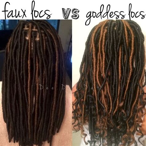 goddess locs|goddess locs vs bohemian locs.